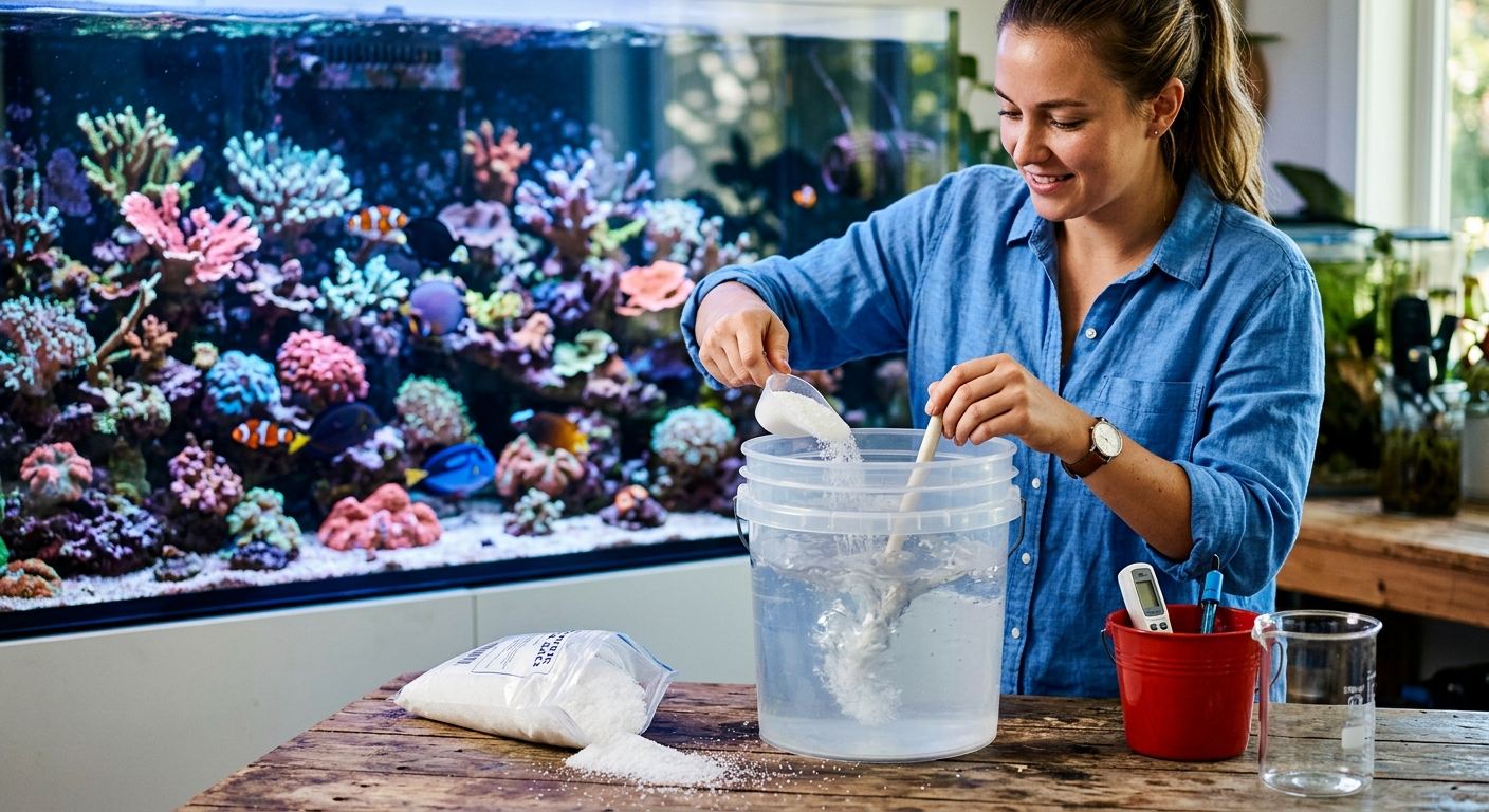 How to Mix Saltwater for a Reef Tank: Step-by-Step