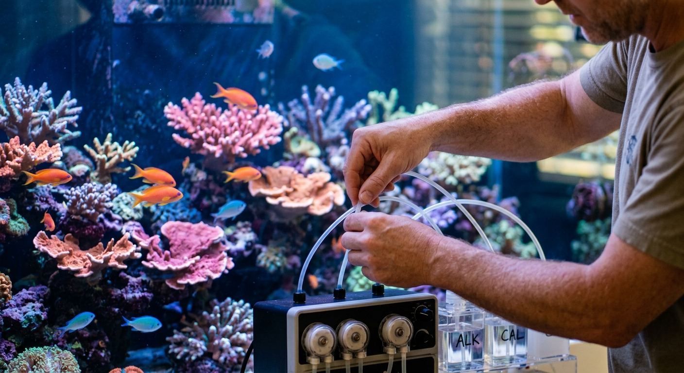 How to Set Up Two-Part Dosing for a Reef Tank